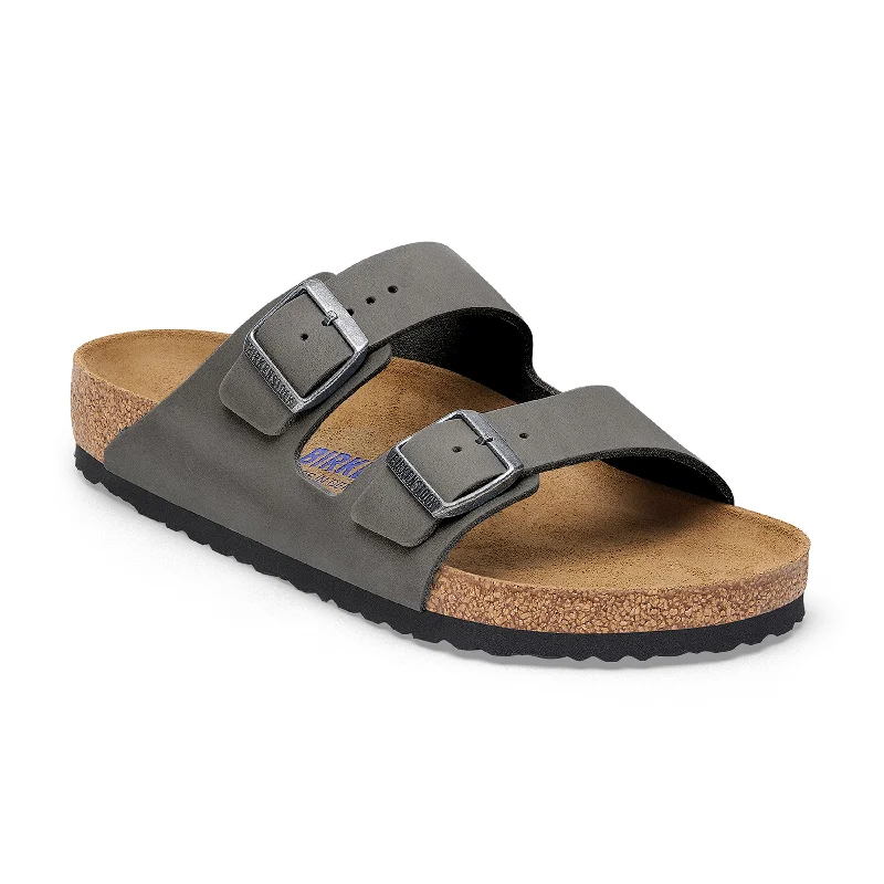 Flip - flop style men's sandals for beach wear Flip - flop style men's sandals for beach wear Arizona SFB Iron Oiled Leather