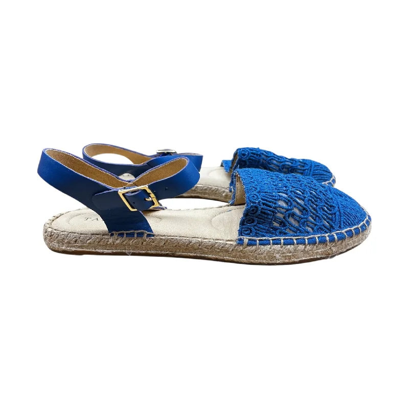 Men's sandals with a stretchy strap for a better fit Men's sandals with a stretchy strap for a better fit Sandals Flats By Talbots In Blue, Size:7 Men's sandals with a stretchy strap for a better fit Men's sandals with a stretchy strap for a better fit Sandals Flats By Talbots In Blue, Size:7