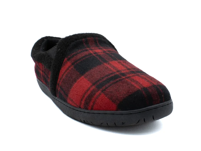 Men's slippers in a warm color like red or brown FOAMTREADS Jacob