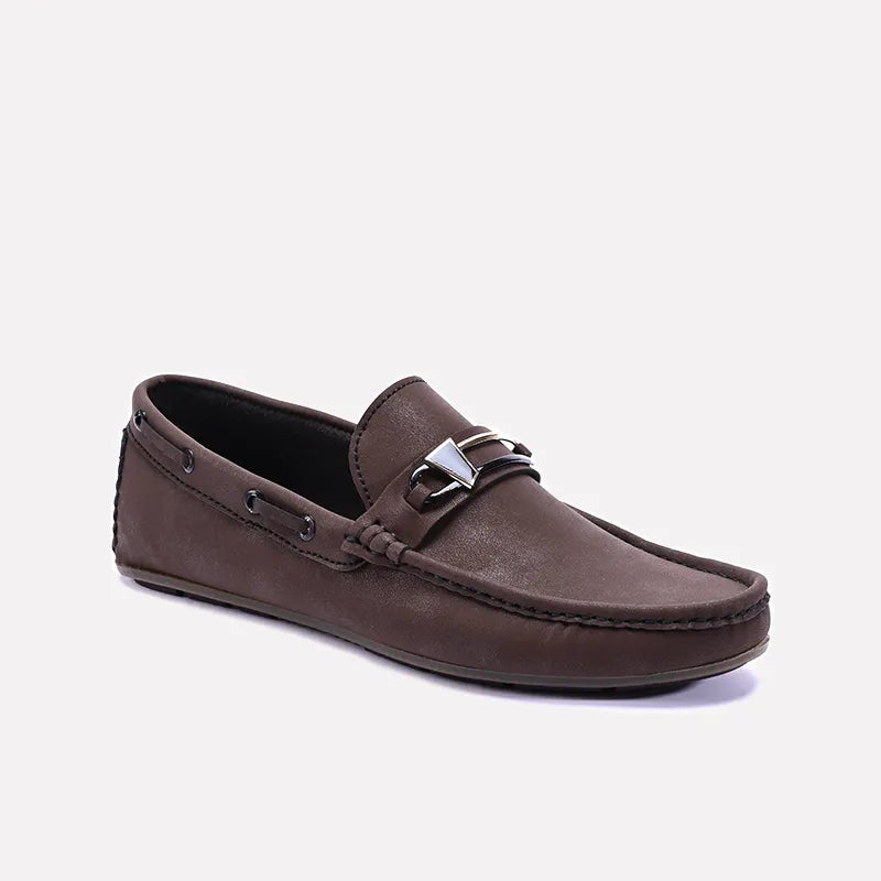 Men's loafers with a moc - toe design Men's loafers with a moc - toe design Ironfleck Brown Loafers 0130837 Men's loafers with a moc - toe design Men's loafers with a moc - toe design Ironfleck Brown Loafers 0130837