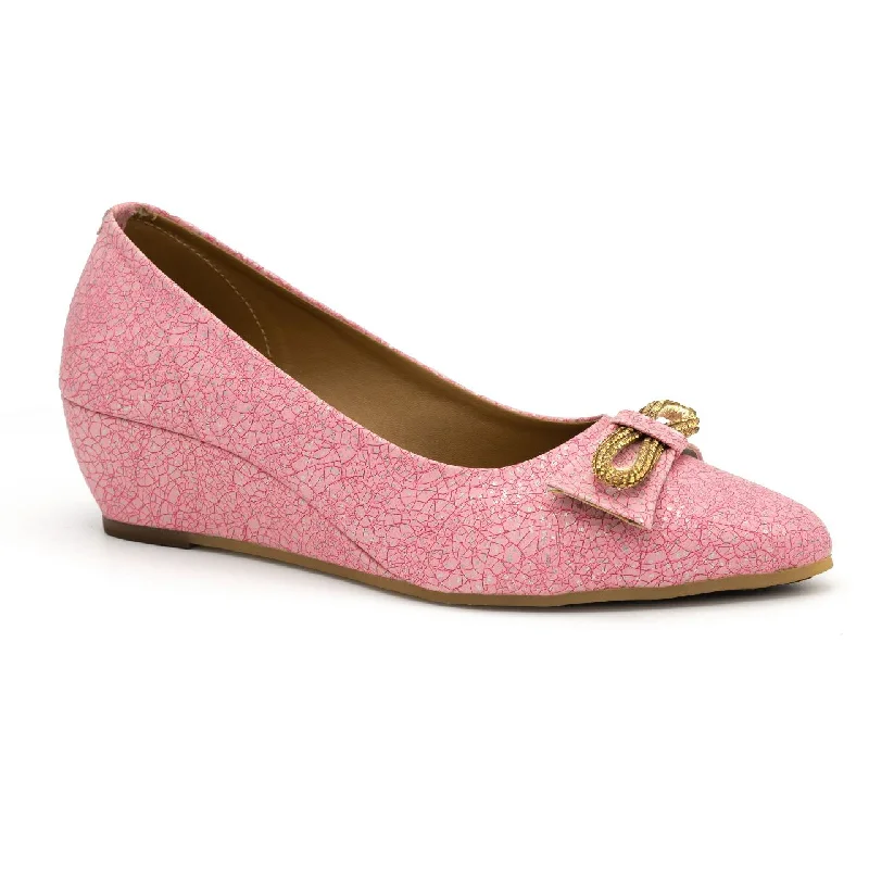 Leather men's slippers with a mule style Wedge glitter