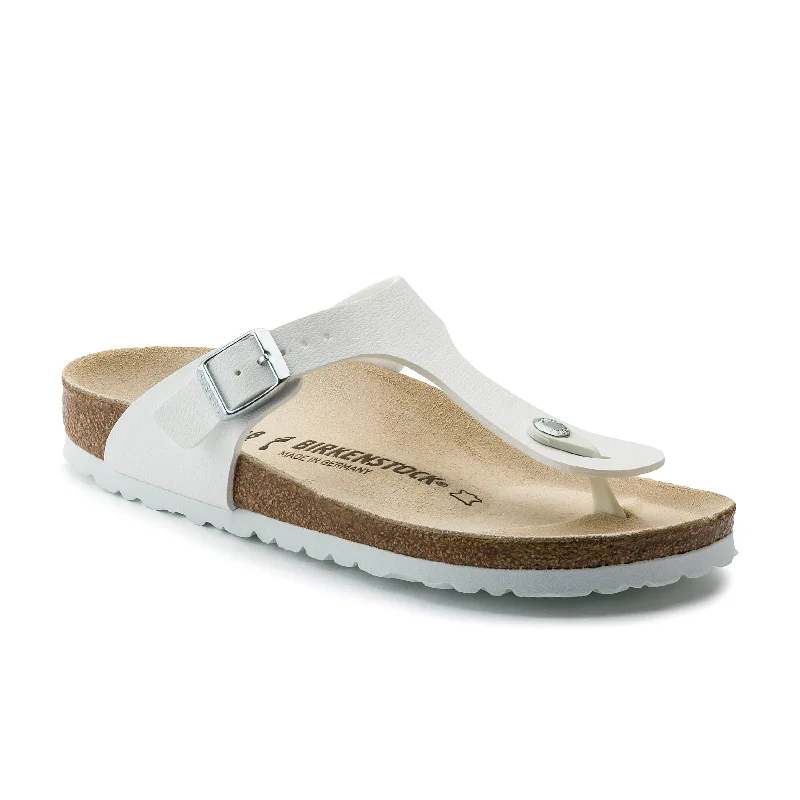 Men's sandals with a cushioned footbed Men's sandals with a cushioned footbed Gizeh White Birko-Flor Men's sandals with a cushioned footbed Men's sandals with a cushioned footbed Gizeh White Birko-Flor