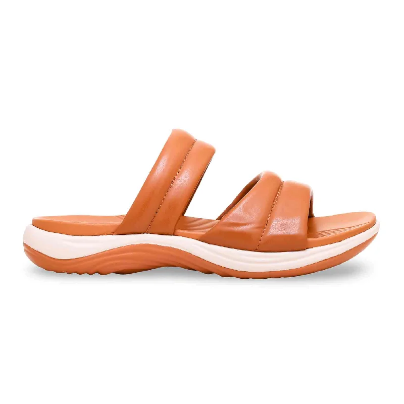 Men's slippers with a non - slip outsole for safety Mustard Formal Slipper PU0304
