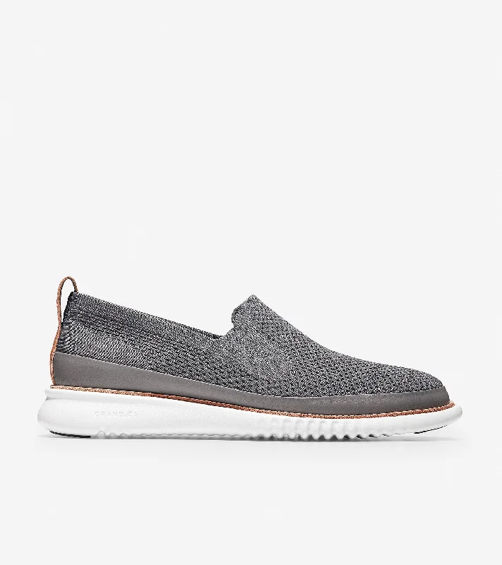 Men's loafers with a perforated leather upper for ventilation Men's loafers with a perforated leather upper for ventilation 2.ZERØGRAND Slip-On Men's loafers with a perforated leather upper for ventilation Men's loafers with a perforated leather upper for ventilation 2.ZERØGRAND Slip-On