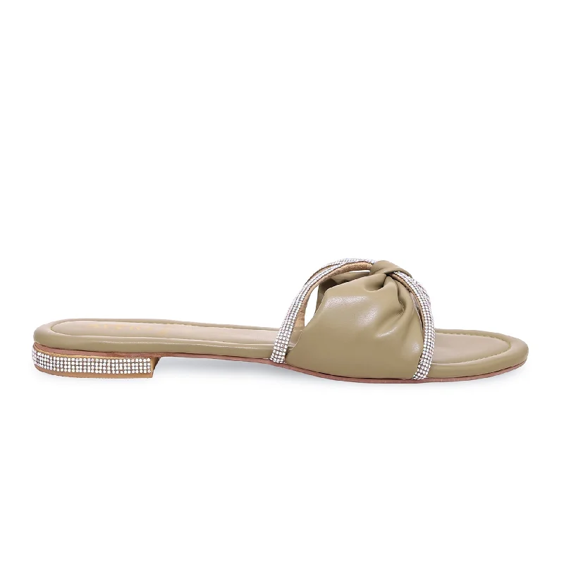Men's slippers with a padded footbed for all - day comfort Mehndi Formal Slipper FR8243