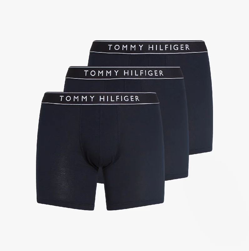 Men's slippers with a padded collar for comfort Tommy Hilfiger 3 Pack Mens Trunks Desert Sky Men's slippers with a padded collar for comfort Tommy Hilfiger 3 Pack Mens Trunks Desert Sky