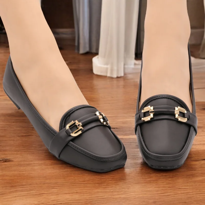 Men's slippers with a padded collar for comfort M0513 flat pump