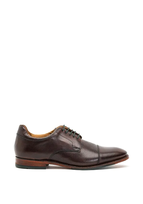 Men's casual shoes with a geometric pattern Gordon & Bros Fabien Leather Shoe, Brown Men's casual shoes with a geometric pattern Gordon & Bros Fabien Leather Shoe, Brown