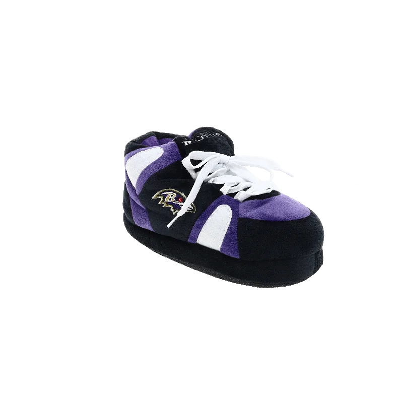 Men's slippers with a non - slip outsole for safety Baltimore Ravens Slippers