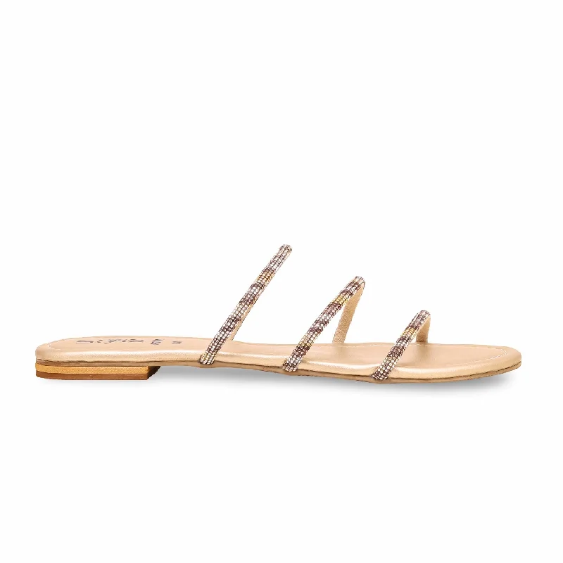 Men's slippers with a stretchy side panel for a better fit Golden Fancy Slipper FN7897