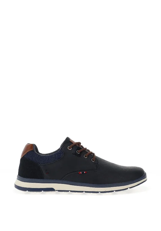 Men's casual shoes with a logo patch on the tongue Tommy Bowe Burger Casual Shoe, Dark Fog Men's casual shoes with a logo patch on the tongue Tommy Bowe Burger Casual Shoe, Dark Fog