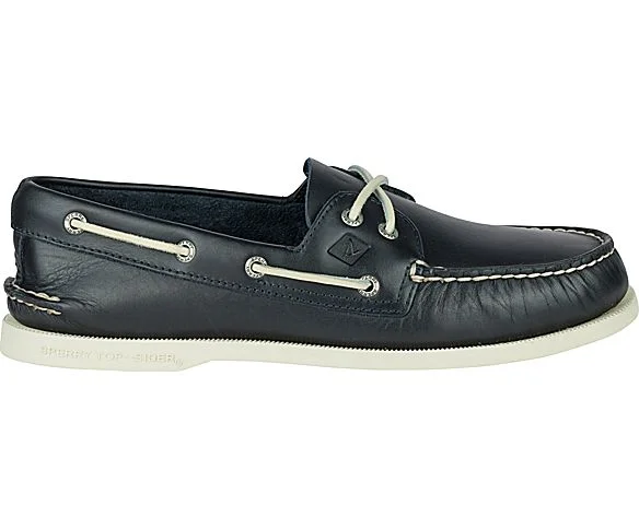 Men's casual shoes with a low - profile design Original 2-Eye Boat Shoe - Navy