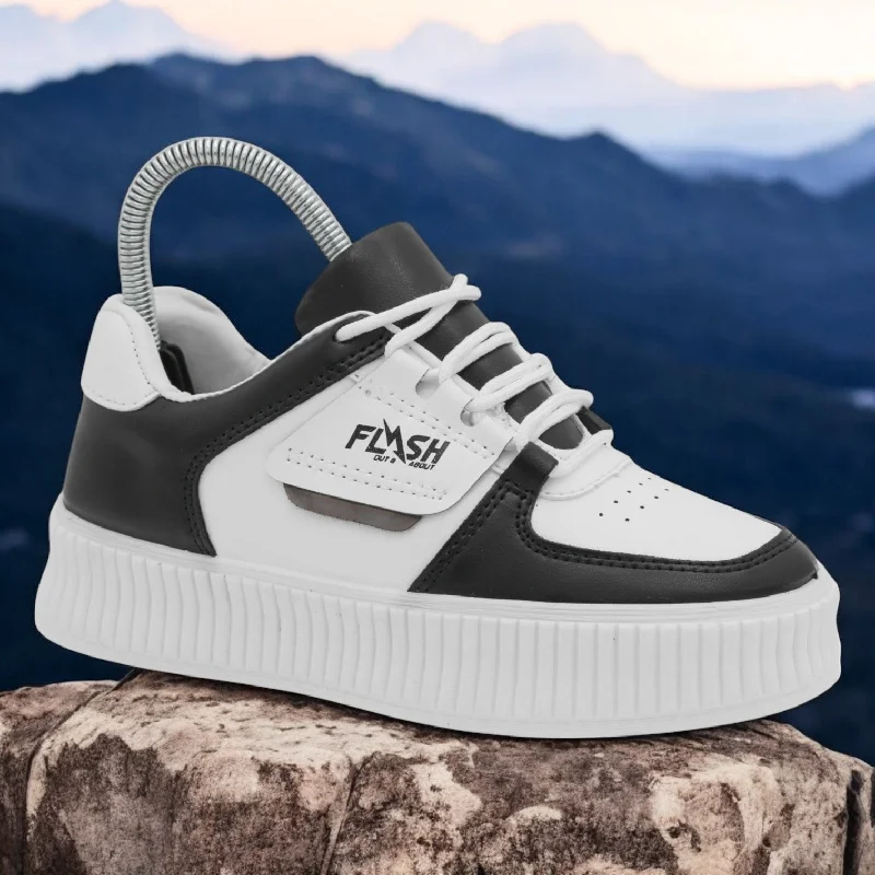 Men's slippers in a warm color like red or brown M0426 women sneaker