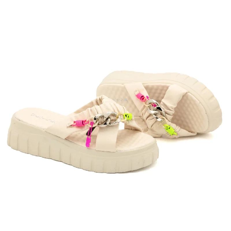 Men's slippers with a soft, flexible sole Pelina Cross Chunky