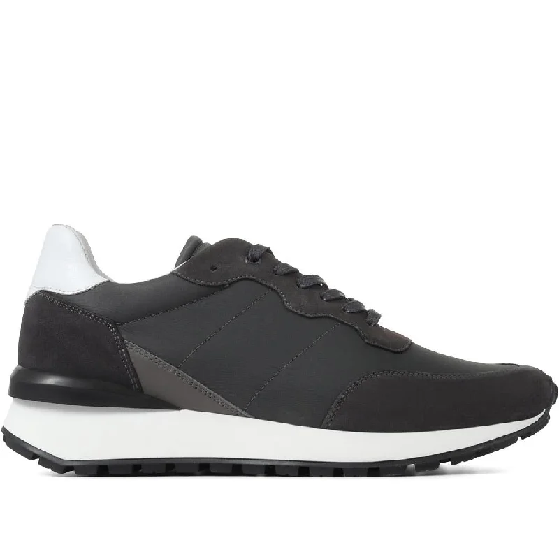 Men's casual shoes with a floral print for a unique style Skipton Lace-Up Trainers - SKIPTON / 322 600 Men's casual shoes with a floral print for a unique style Skipton Lace-Up Trainers - SKIPTON / 322 600