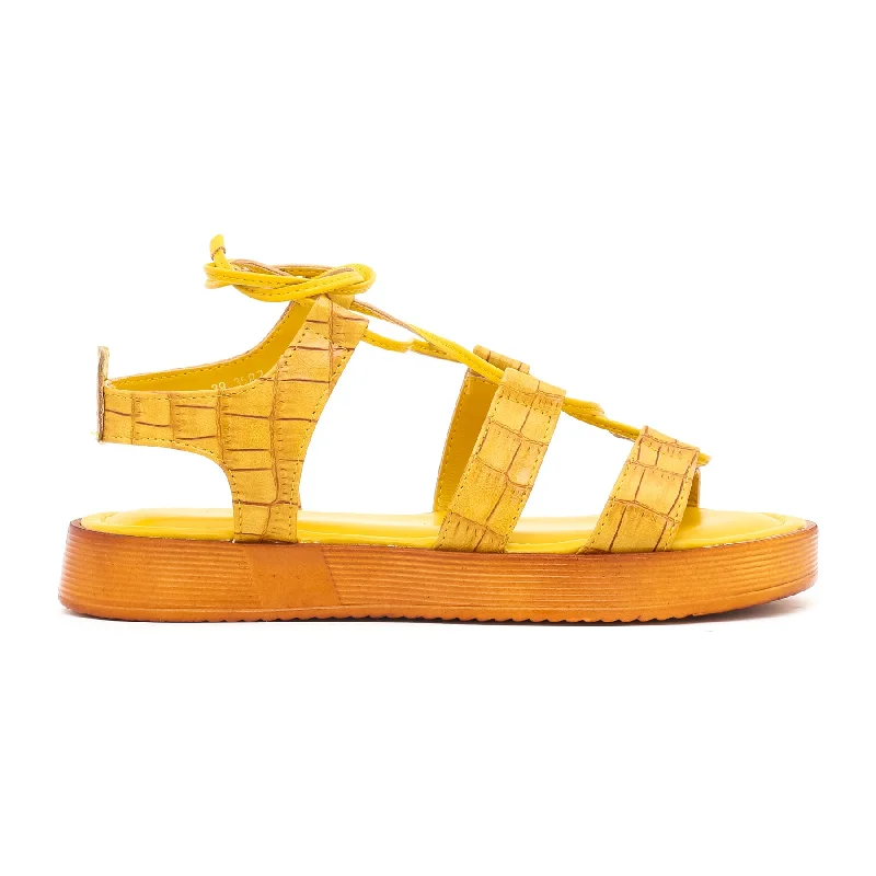 Men's sandals with a flexible sole for easy movement Men's sandals with a flexible sole for easy movement Yellow Formal Sandal FR5074 Men's sandals with a flexible sole for easy movement Men's sandals with a flexible sole for easy movement Yellow Formal Sandal FR5074