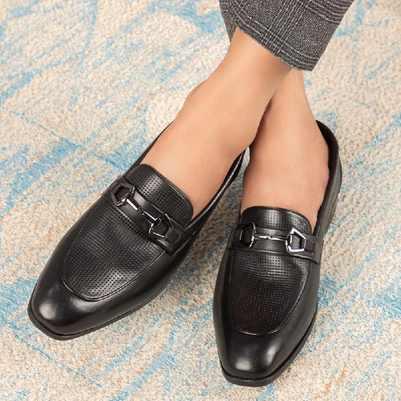 Men's leather loafers with a penny slot Men's leather loafers with a penny slot The Montli Black Men's Leather Loafers Tresmode Men's leather loafers with a penny slot Men's leather loafers with a penny slot The Montli Black Men's Leather Loafers Tresmode