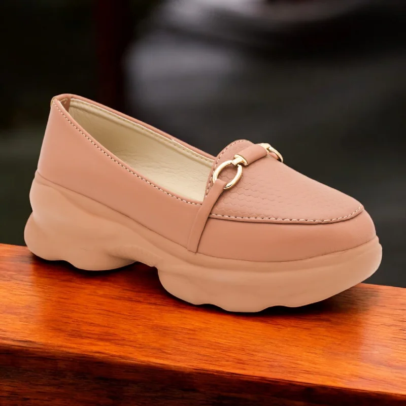 Leather men's slippers with a mule style M0464 wedge pump