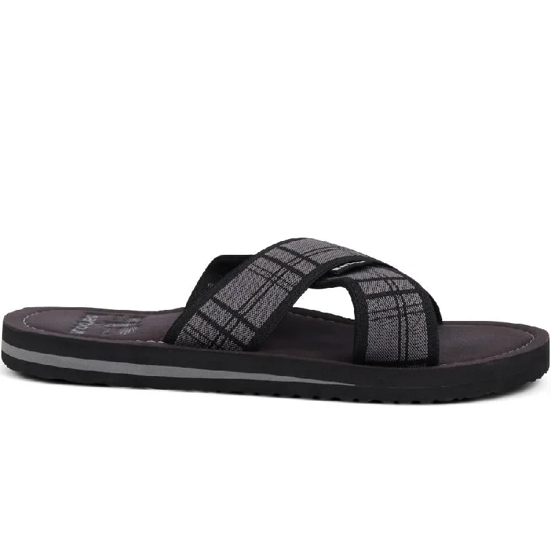 Men's casual shoes with a floral print for a unique style Toeman Beach Sandal - BARBR39500 / 324 829 Men's casual shoes with a floral print for a unique style Toeman Beach Sandal - BARBR39500 / 324 829