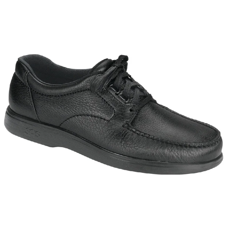 Men's casual shoes with a floral print for a unique style Sas Men's Bout Time Walking Shoe Black
