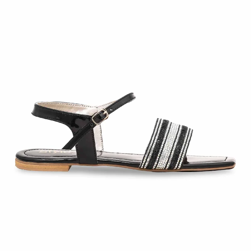 Men's sandals with a shock - absorbing insole Men's sandals with a shock - absorbing insole Black Fancy Sandal FN5977 Men's sandals with a shock - absorbing insole Men's sandals with a shock - absorbing insole Black Fancy Sandal FN5977