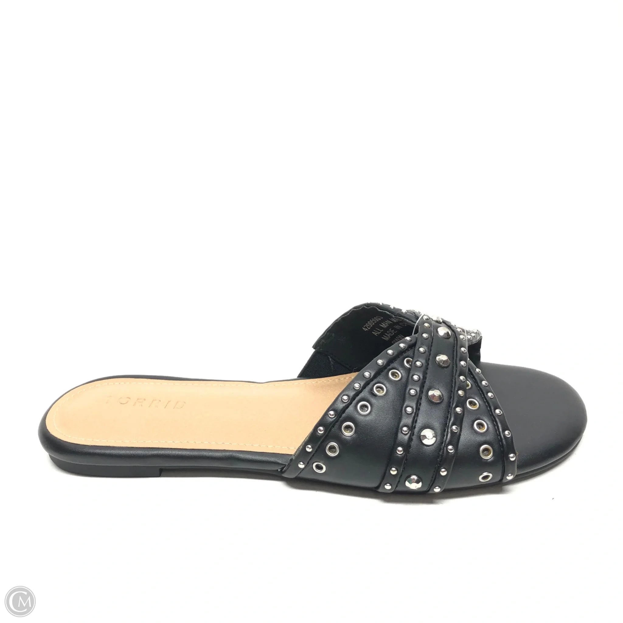 Men's sandals with a padded heel Men's sandals with a padded heel Sandals Flats By Torrid In Black, Size: 9 Men's sandals with a padded heel Men's sandals with a padded heel Sandals Flats By Torrid In Black, Size: 9