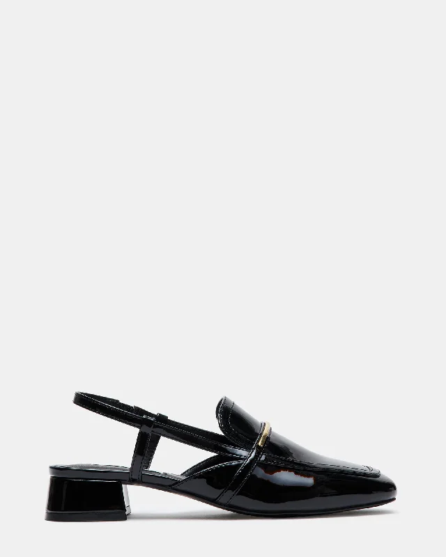 Men's loafers with a moc - toe design Men's loafers with a moc - toe design CALIBRI BLACK PATENT Men's loafers with a moc - toe design Men's loafers with a moc - toe design CALIBRI BLACK PATENT