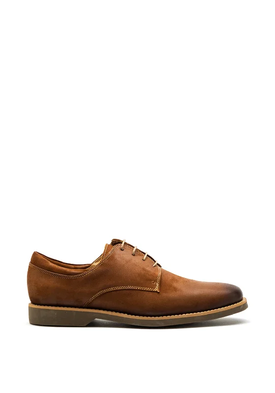 Men's casual shoes with a padded heel for comfort Anatomic & Co Delta Leather Lace up Shoes, Cognac Men's casual shoes with a padded heel for comfort Anatomic & Co Delta Leather Lace up Shoes, Cognac