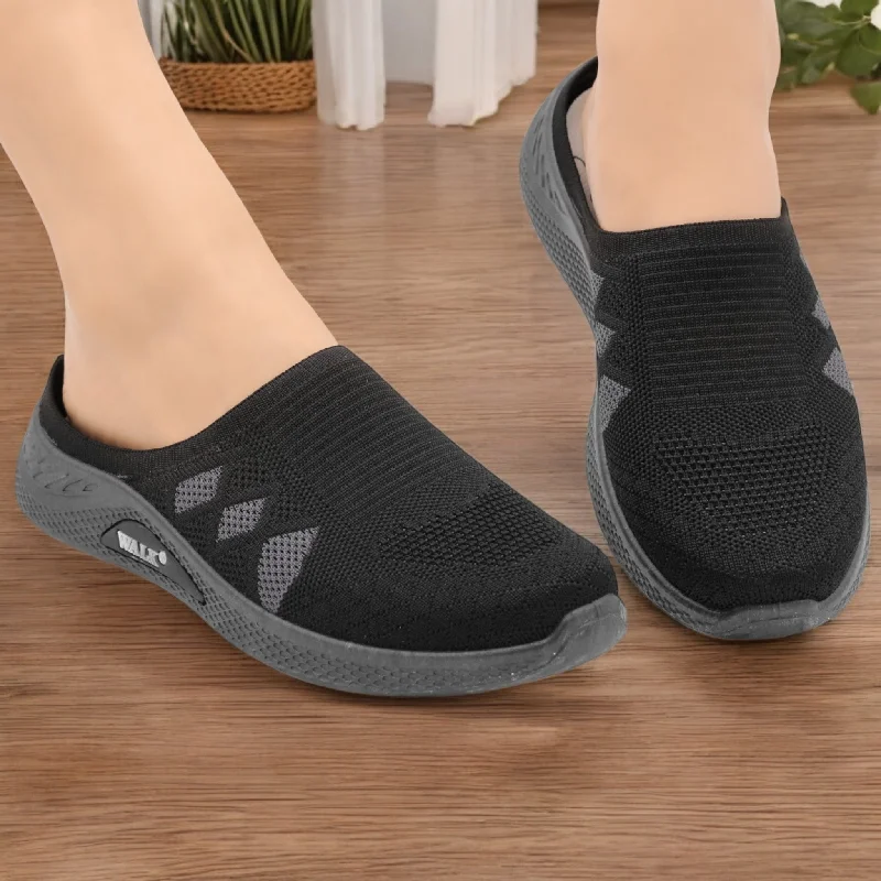 Men's slippers with a non - slip outsole for safety QC2437 open back