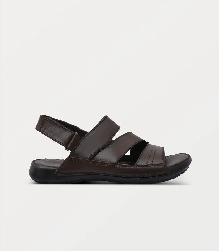 Men's sandals with a perforated leather upper for ventilation Men's sandals with a perforated leather upper for ventilation BM6907-BROWN-Men Sandal Men's sandals with a perforated leather upper for ventilation Men's sandals with a perforated leather upper for ventilation BM6907-BROWN-Men Sandal