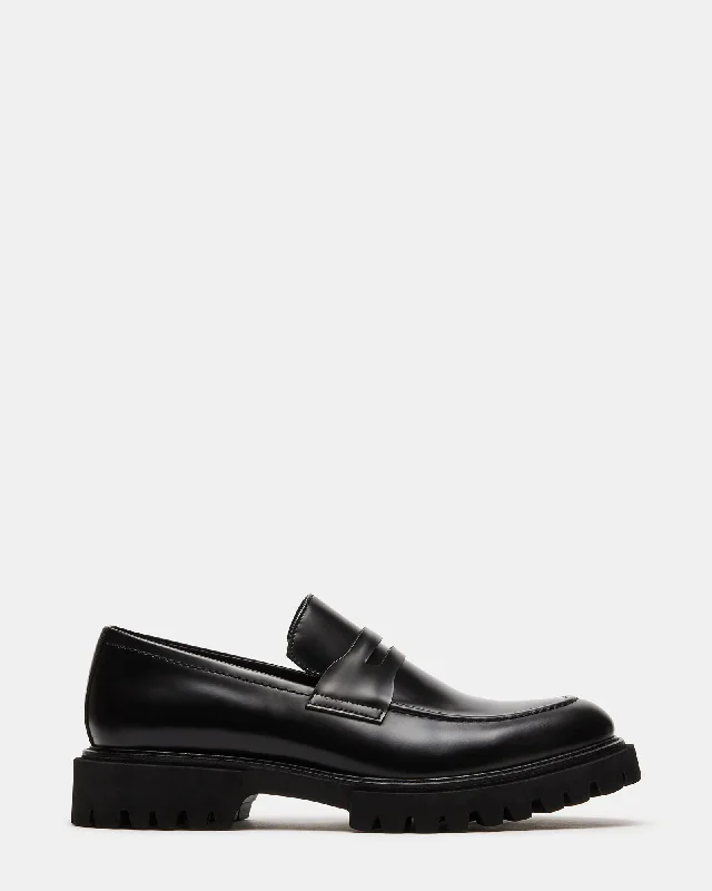 Men's loafers with a perforated leather upper for ventilation Men's loafers with a perforated leather upper for ventilation RONEN BLACK LEATHER Men's loafers with a perforated leather upper for ventilation Men's loafers with a perforated leather upper for ventilation RONEN BLACK LEATHER