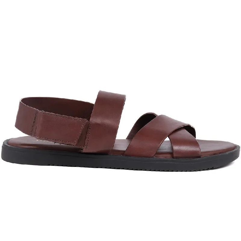 Men's casual shoes with a sporty look and feel Worcester Leather Sandals - WORCESTER / 325 006 Men's casual shoes with a sporty look and feel Worcester Leather Sandals - WORCESTER / 325 006