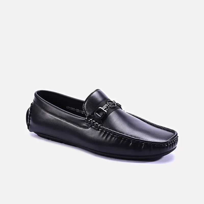 Men's loafers with a pointed toe for a stylish appearance Men's loafers with a pointed toe for a stylish appearance Black Horsebit Loafers For Men 0130798 Men's loafers with a pointed toe for a stylish appearance Men's loafers with a pointed toe for a stylish appearance Black Horsebit Loafers For Men 0130798