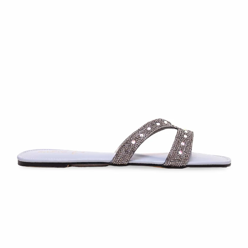 Men's slippers with a soft, flexible sole Sky Blue Fancy Slipper FN7799