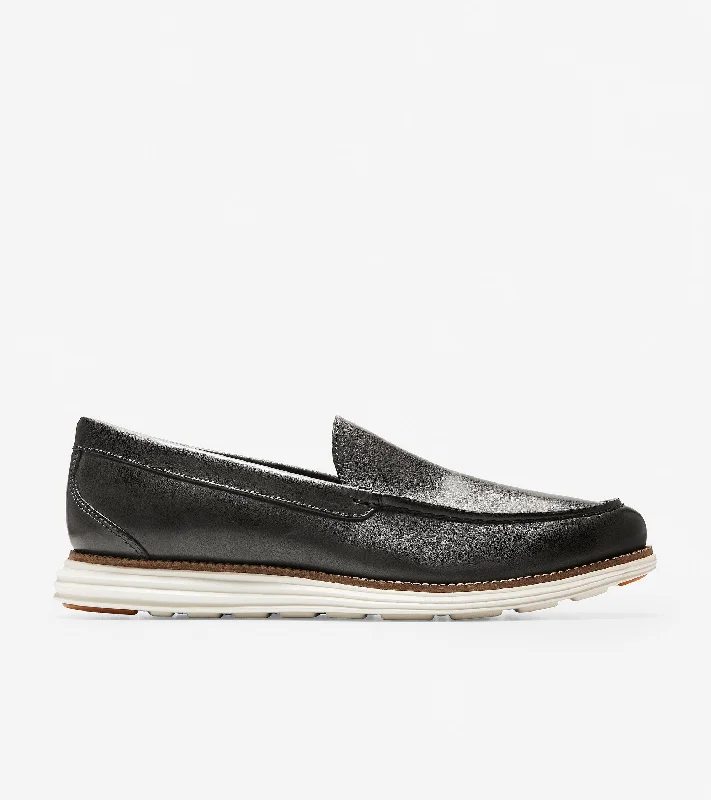 Men's loafers with a perforated leather upper for ventilation Men's loafers with a perforated leather upper for ventilation ØriginalGrand Venetian Loafer Men's loafers with a perforated leather upper for ventilation Men's loafers with a perforated leather upper for ventilation ØriginalGrand Venetian Loafer