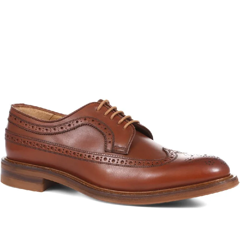 Men's casual shoes with a low - profile design Colindale Handmade Leather Brogues - COLINDALE / 319 284 Men's casual shoes with a low - profile design Colindale Handmade Leather Brogues - COLINDALE / 319 284