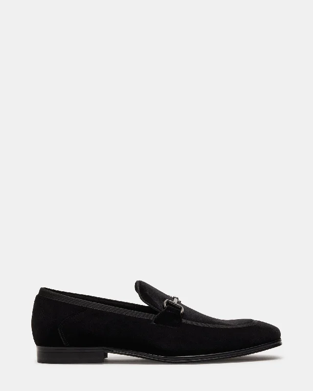 Men's loafers with a perforated leather upper for ventilation Men's loafers with a perforated leather upper for ventilation AADI BLACK/SILVER Men's loafers with a perforated leather upper for ventilation Men's loafers with a perforated leather upper for ventilation AADI BLACK/SILVER
