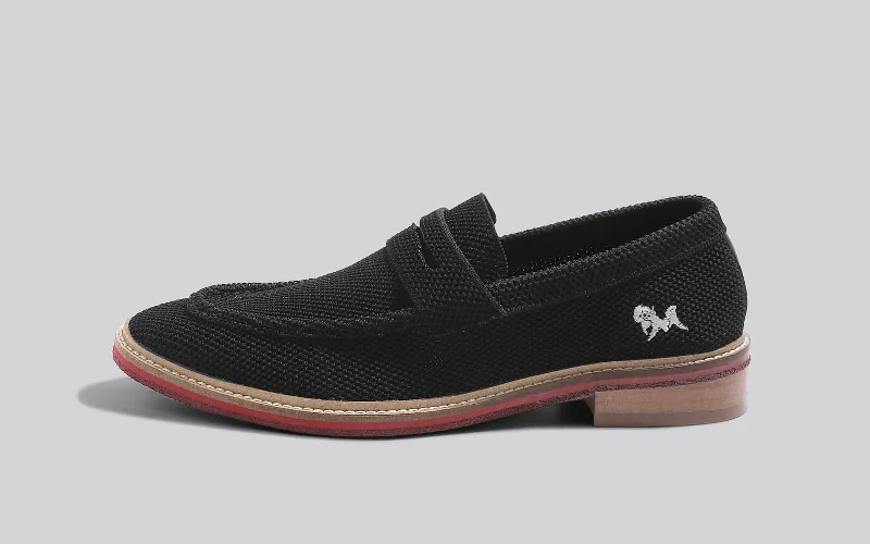 Men's loafers with a low - heeled design Men's loafers with a low - heeled design Block Heel Loafers : Black Men's loafers with a low - heeled design Men's loafers with a low - heeled design Block Heel Loafers : Black