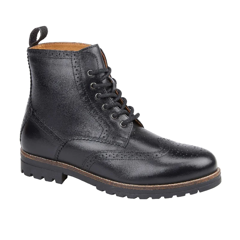 Men's slippers with a soft, flexible sole DORSET - MENS SHEEPSKIN BOOTS