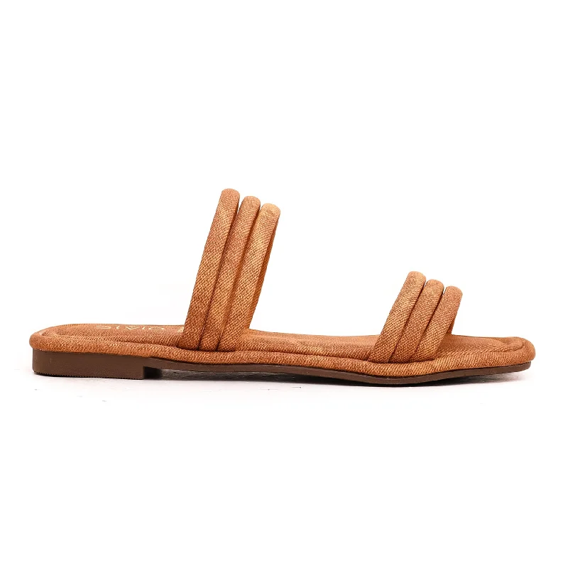 Men's slippers with a soft, flexible sole Mustard Formal Slipper FR8072