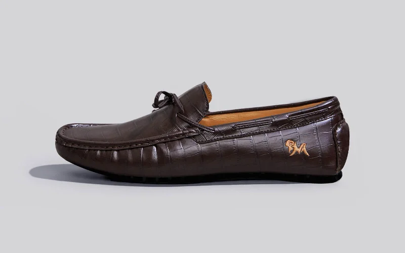 Men's loafers with a perforated leather upper for ventilation Men's loafers with a perforated leather upper for ventilation The Charmers : Brown Men's loafers with a perforated leather upper for ventilation Men's loafers with a perforated leather upper for ventilation The Charmers : Brown