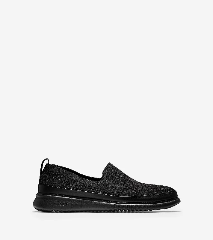 Men's loafers with a moc - toe design Men's loafers with a moc - toe design 2.ZERØGRAND Slip-On Men's loafers with a moc - toe design Men's loafers with a moc - toe design 2.ZERØGRAND Slip-On