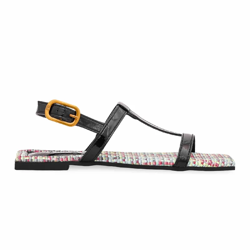 Men's sandals with a padded heel Men's sandals with a padded heel Black Formal Sandal FR5262 Men's sandals with a padded heel Men's sandals with a padded heel Black Formal Sandal FR5262