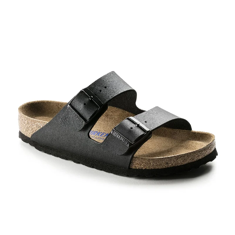 Men's sandals with a cushioned footbed Men's sandals with a cushioned footbed Arizona SFB Black Birko-Flor Men's sandals with a cushioned footbed Men's sandals with a cushioned footbed Arizona SFB Black Birko-Flor