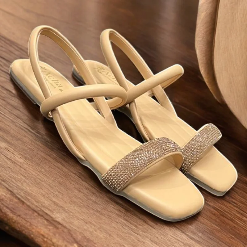 Leather men's slippers with a mule style Pearl sandal