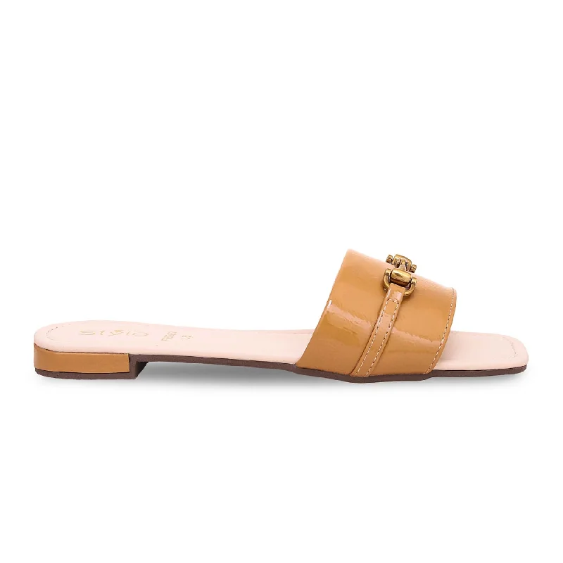 Slipper - boot style men's slippers for cold feet Beige Formal Slipper FR8262