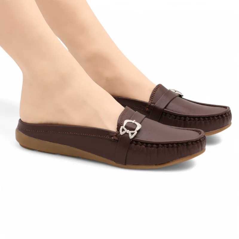 Men's slippers with a Velcro closure for easy on and off M0414 open back