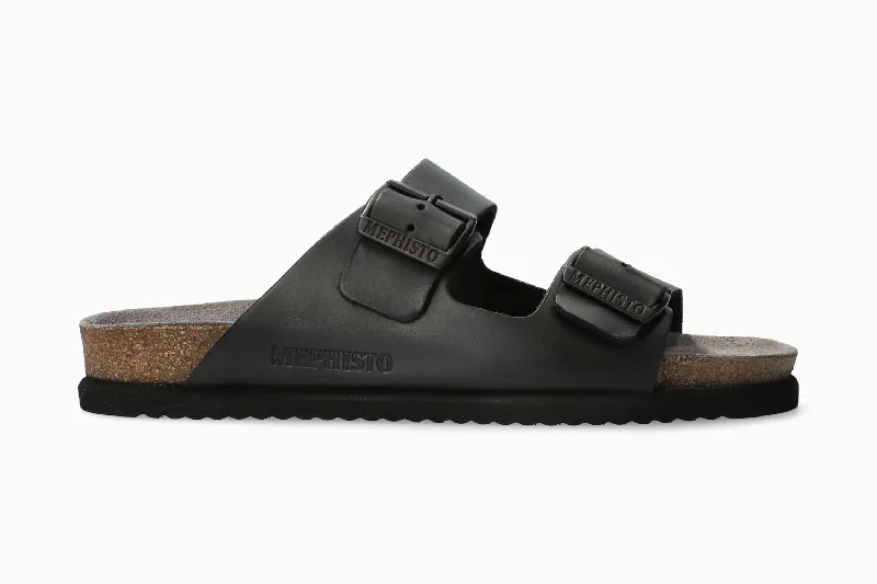 Men's sandals with a stretchy strap for a better fit Men's sandals with a stretchy strap for a better fit Nerio - Black Men's sandals with a stretchy strap for a better fit Men's sandals with a stretchy strap for a better fit Nerio - Black