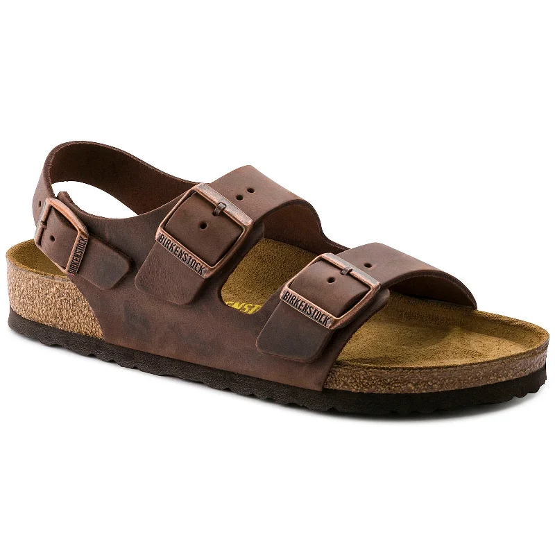 Men's sandals with a shock - absorbing insole Men's sandals with a shock - absorbing insole Birkenstock Milano Classic Footbed - Leather Men's sandals with a shock - absorbing insole Men's sandals with a shock - absorbing insole Birkenstock Milano Classic Footbed - Leather