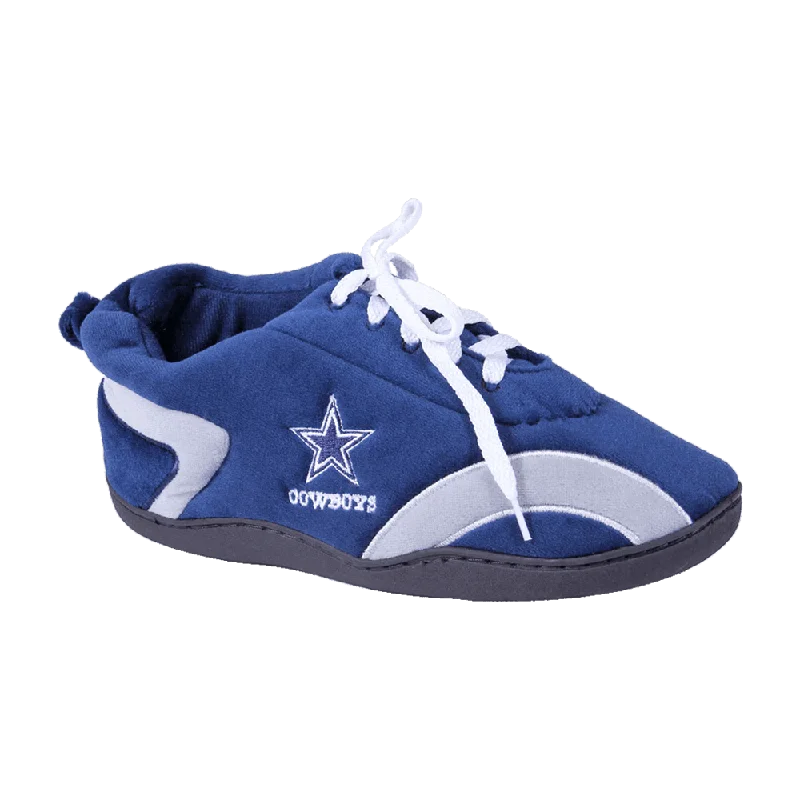 Men's slippers with a stretchy side panel for a better fit Dallas Cowboys All Around Slippers Men's slippers with a stretchy side panel for a better fit Dallas Cowboys All Around Slippers